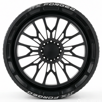 Jantes H Style Deep Dish Polies 24*12 24*14 22*12 22*14 Forgées pour Ram Dodge 1500 2500 3500 Jeep Wrangler JK JL