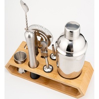 Sac de barman en toile marron, kit de bar professionnel, boîte à outils de mixage pour barman, accessoires de bar pour promotion de bar et de fête