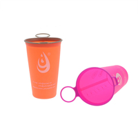Gobelet Pliable et Réutilisable Personnalisé en Plastique Souple Écologique CE / EU LFGB