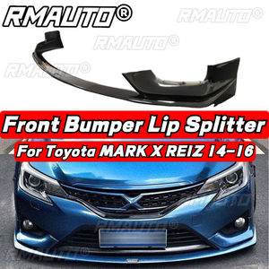 MARK X Lip <b>Car</b> Front Bumper Splitter Lip <b>Diffuser</b> Spoiler Bumper Guard MODELLISTA Body Kit <b>For</b> Toyota MARK X REIZ 2014-2016 - Product Image 3