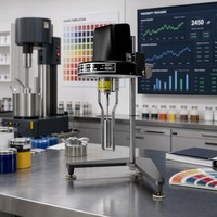 Viscosimètre rotatif de qualité supérieure NDJ-4, testeur de viscosité à cadran à aiguille avec connexion de broche à joint universel