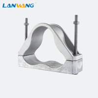 JGP Triple Core Aluminum Trefoil Cable Cleats Wire Rope Clip -40~180 30~210mm Fournitures Électriques Directement du Fabricant