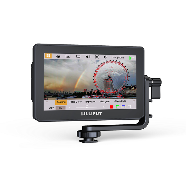 T5U 5 Inch Full HD Touch Screen Camera Monitor HDMI 4K 2.0 for Live Streaming on Camera Monitor