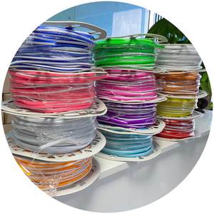 Señalización Para Letrero Decoración <span class=keywords><strong>Flexible</strong></span> 12V Señales Materiales Luces <span class=keywords><strong>Luz</strong></span> Rgb Lámpara Tubo Cuerda de silicona Tira Flex <span class=keywords><strong>Led</strong></span> Neon Light - Product Image 2