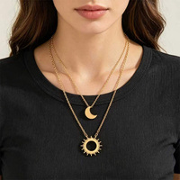 Collares de Moda con Colgante de Entrega Rápida, Atractivos Collares Geométricos con Cadena, Colliers Suspendus, Delicados Collares con Colgante Personalizados y Populares
