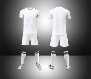 قميص رياضي مطبوع بالتسامي لكرة القدم 2025، قميص كرة قدم بالجملة، قميص أبيض للمنزل بالجملة للمشجعين، قبعة رياضية - Product Image 5