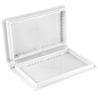 Boîtier de Rangement à Clapet de Remplacement Blanc en Vinyle pour Cassette Vidéo VHS Vintage – Protection Complète de Valeur