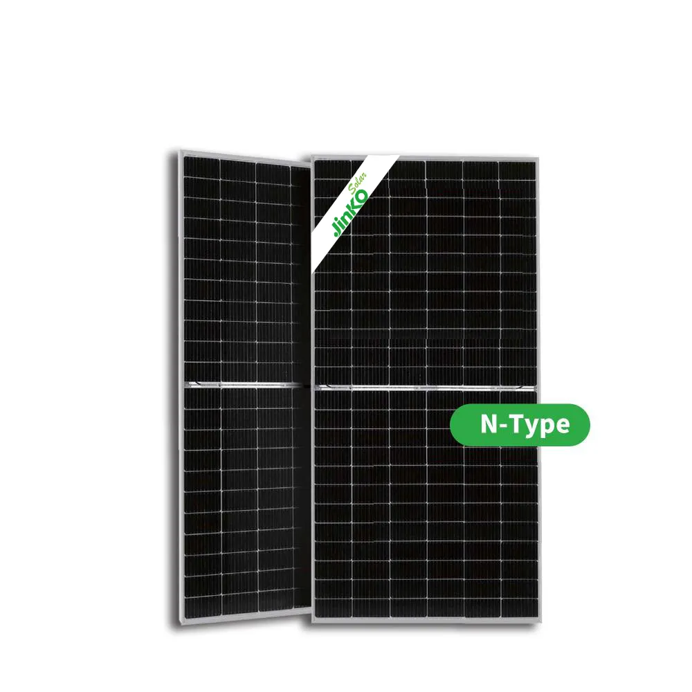 Jinko Solar Panel 630W 620W 615W 610W N-type Mono Facial Module Half Cell PV Power Solar Panel Price