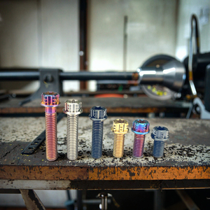 Titan xe máy chuyển đổi mặt bích bu lông bên trong và bên ngoài ưa thích <span class=keywords><strong>Hex</strong></span> đầu kẽm mạ kết thúc mận hoa phong cách - Product Image 5