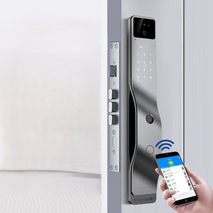 Tuya Wifi cửa thông minh khóa 3D mặt nhận dạng vân tay tự động thông minh hệ thống an ninh nhà an ninh máy ảnh thẻ chìa khóa - Product Image 4