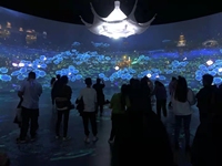 Système de Projection d'hologramme 3d, accessoire interactif pour projecteur de sol