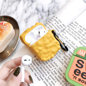 Funda Protectora de Silicona Suave para Auriculares Bluetooth con Carga Inalámbrica Compatible con AirPods 1 3 Pro Ice Case - Product Image 4