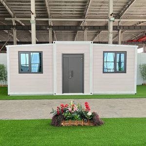 Barn Home Casa prefabricada expandible Casa de contenedores de 2 habitaciones movible con baño y cocina hecha de panel sándwich para uso en centros comerciales y hoteles - Product Image 1