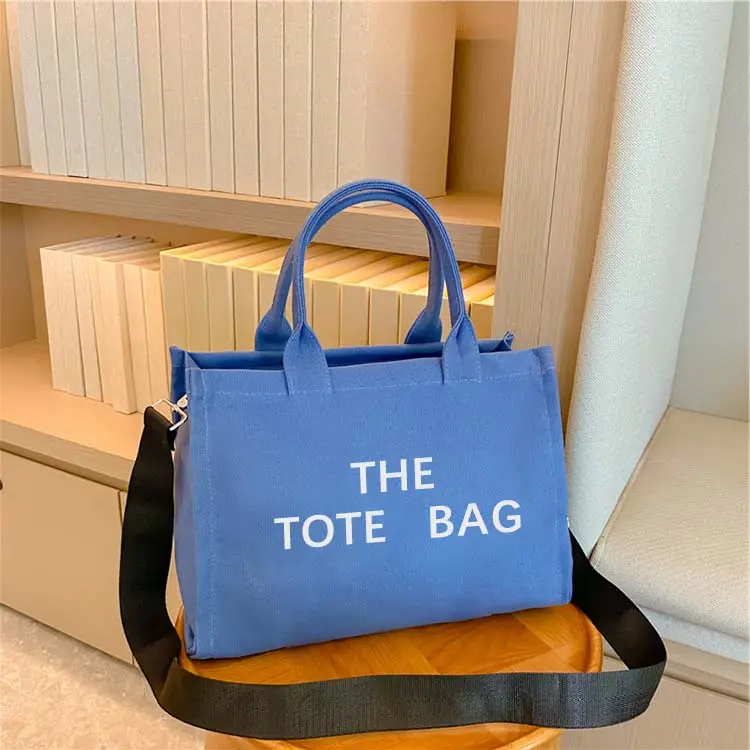 Borse riutilizzabili borse da donna con logo personalizzato tote bag in tela con tasca e cerniera