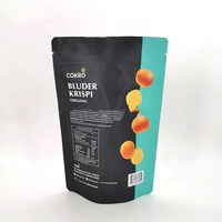 Sachets Doypack Personnalisés en Plastique Imprimé pour Snacks, Sacs Alimentaires Halal pour Biscuits, Emballage en Feuille d'Aluminium pour Snacks Croustillants