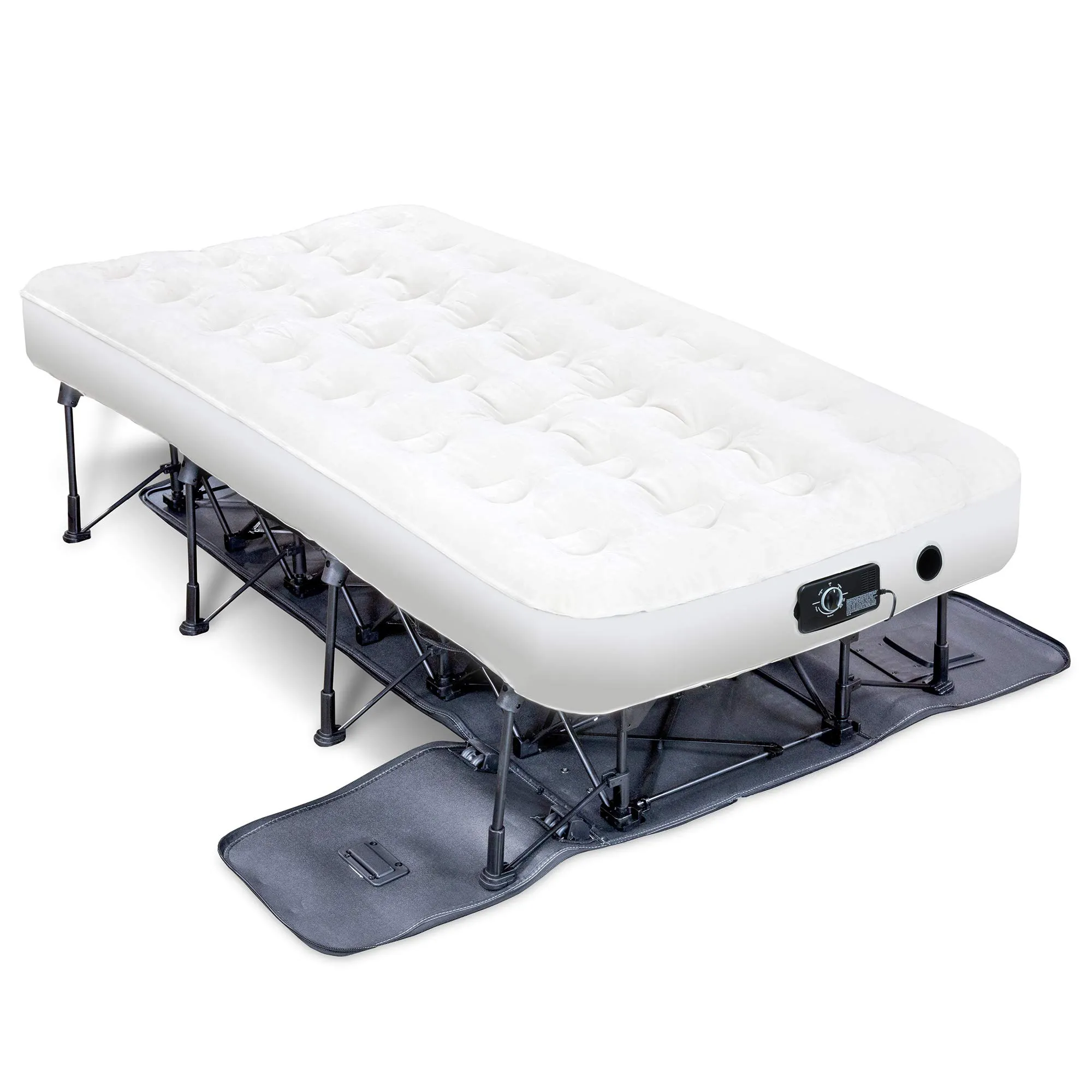 Rolling Box Inflatable Mattress With Frame Home Visitors Travel Vacation Outdoor Camping Automatic Retractable Inflatable Bed