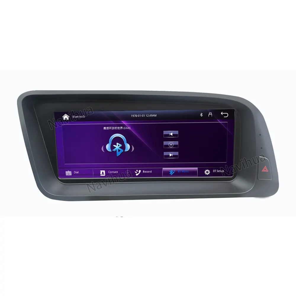 Naihua untuk AUDI Q5 2009-2017 Android asli NBT sistem 8.8 mobil Multimedia pemutar Stereo navigasi GPS Autoradio Linux sistem