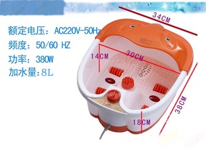 8L calefacción agua pie Spa cubo pie Spa baño masajeador máquina con agua burbuja masaje - Product Image 4