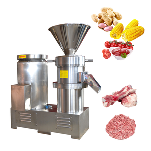 Molino coloidal de pistacho de anacardo de almendra de acero inoxidable, máquina de molienda Vertical de mantequilla de maní, máquina para hacer mantequilla de maní - Product Image 1