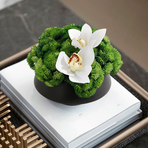 Nuevo Florero de Estilo Chino, Arreglo Floral Rojo, Fruta de la Suerte, Decoración para Mesa de Sala de Estar u Hotel - Product Image 5