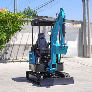Excavadora de orugas pequeña agrícola Excavadora de ingeniería de construcción con asiento de conducción empacadora de 2 toneladas completamente automática - Product Image 3
