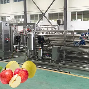 Apple Peer Sap Verwerking Machine Lijn Apparatuur Sap Productie Line-1-3T/H