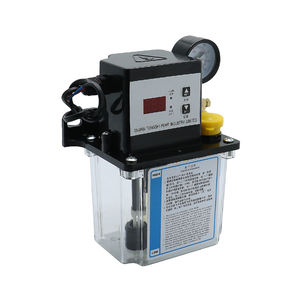Bomba de aceite lubricante automática CNC HLTNC 1L 1.5L bomba de engranaje de solenoide Digital lubricador adecuado para lubricador de máquina herramienta CNC - Product Image 1