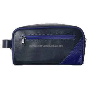 Neceser de cuero personalizado de marca nueva OEM, neceser de viaje, regalos para padrinos de boda, neceser para hombre al por mayor para adultos - Product Image 2