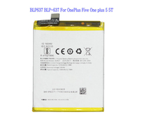Batterie au lithium BLP637 de haute qualité pour OnePlus 5/5T Smart 3300mAh Batterie d'origine de remplacement Accessoires de téléphone portable