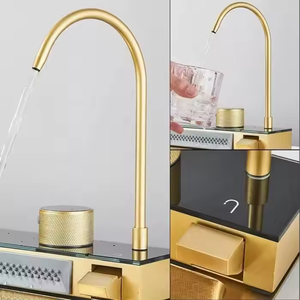 Fregadero de cocina con pantalla Digital, 750x450mm, <span class=keywords><strong>Bacha</strong></span> inteligente moderna para cocina, grifo dorado de acero inoxidable 304, tazón individual de cocina de 110mm - Product Image 5