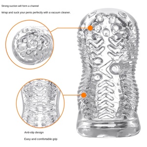 Dispositivo de Masturbación Masculina de Silicona con Seis Canales Realistas, Manos Libres, con Función de Eyaculación, Gran Oferta - Product Image 5