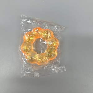 Bracelets anti-stress en forme de fleur, colorés et scintillants en TPE, jouets pour enfants unisexes de 5 à 7 ans - Product Image 3