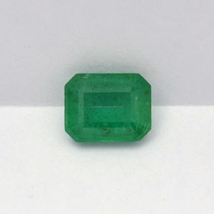 2,10 CTS. Esmeralda zambiana natural 8,7x6,90mm Octagon Emerald Cut Faceted Loose Gemstone Proveedor al por mayor de La India - Product Image 3