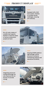 Camión Mezclador de Cemento Shacman F3000 6x4 de Alta Calidad, Nuevo, con Motor Diésel - Product Image 2