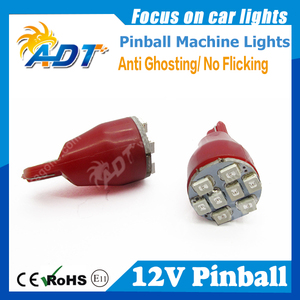 ไฟ LED สำหรับเครื่องพินบอล FLASHER รุ่น T15 921 ใช้ไฟ AC 13v # 906 สีส้ม สีเหลืองอำพัน สีฟ้า - Product Image 3