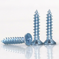 electroplated external hex partial-thread self-tapping wood screwextended length