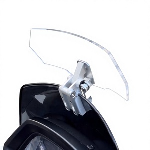 Compatible avec Yamaha NMAX155 2017-2026, pare-brise plus haut et plus petit, réglable pour NMAX. - Product Image 2