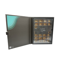 Boîtes vides en papier de luxe à impression personnalisée boîte cadeau boîte d'emballage de chocolat pour le chocolat en gros avec conception personnalisée