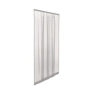 Mosquitera ECCO STRIP STANDARD LINE gris a rayas 140x240cm - Product Image 1