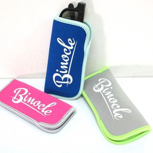 Factory Price Fashion Neoprene Sunglasses Pouch Bag Open Closure Type Foldable Eyeglasses <b>Case</b> Waterproof - Product Image 5