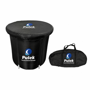 <span class=keywords><strong>Baignoire</strong></span> de récupération <span class=keywords><strong>80x80</strong></span> de haute qualité, entièrement noire, avec logo personnalisé, pour adultes, bain de glace portable - Product Image 3