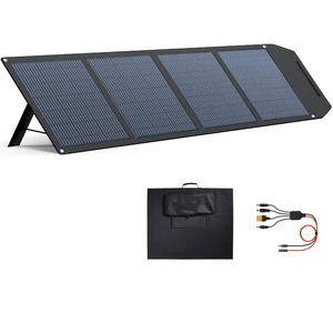 Panneau solaire portable pliable 400W, chargeur solaire étanche IP65 à haute efficacité 22,5% pour station d'alimentation, générateur solaire, camping-car - Product Image 1