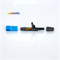 Conector de Fibra Óptica SC de Ensamblaje en Campo de Modo Único de 55 mm HC01 c SX SC UPC, Sin Fusión, Conexión Rápida FTTA