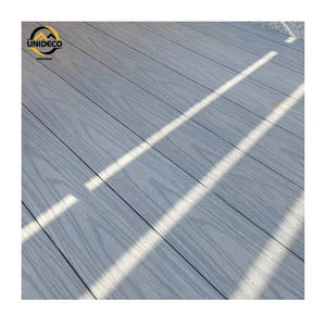 Planche à roulettes pont à vapeur de marque plaque arrière transparente wpc platelage ligne de production extérieure - Product Image 4