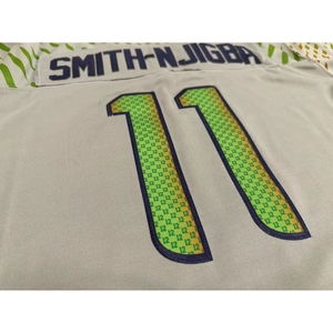 Camiseta de Fútbol Americano de los Seattle Seahawks para Hombre, Serie Rivalidades 2025, Poliéster Cosido # 11 Smith-Njigba # 10 Kupp # 21 - Product Image 3