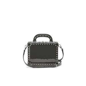 Valigia da Donna Personalizzata di Alta Qualità, Borsa a Mano di Lusso Nera dal Design Vintage - Product Image 5
