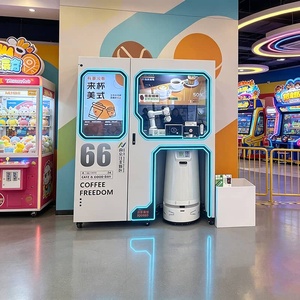 Robot Intelligente Tutto-in-Uno per la Produzione <span class=keywords><strong>e</strong></span> Distribuzione Automatica del Caffè - Product Image 1