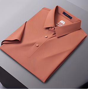 Nouveau Polo Homme Tendance 2026 – Simple, Décontracté, en Coton Pur, Respirant, Anti-boulochage, Polyvalent - Product Image 3