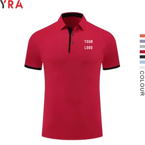 wholesale sportswear man 2024 new design comfortable golf 88% nylon 12% spandex sports polo shirt for men