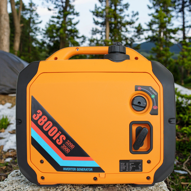 Super Quiet 110V 220V 50/60Hz 3500W-7000W 4-Stroke Auto Start Gasoline Inverter Generator for Camping